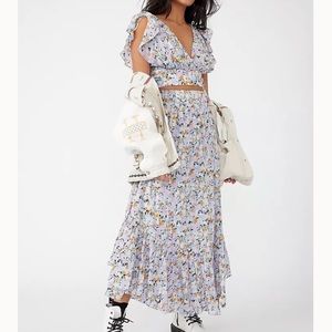 Free People Pretty Dayz Set in Sky Combo. Size Large. New/never worn.